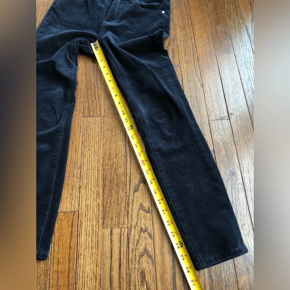 Pilcro Deep Navy Blue Corduroy High-Rise Skinny Ankle Jeans - EUC! - Picture 10 of 14